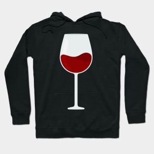 Glass Of Red Wine Hoodie